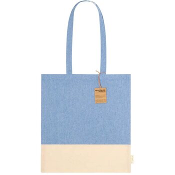 Skadi Katoenen Shopper Blauw Skadi Katoenen Shopper Blauw