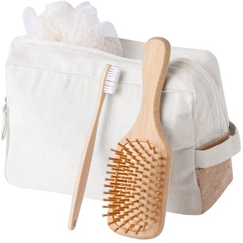 Ferbax Fairtrade Make-Up Tas Natuurlijk