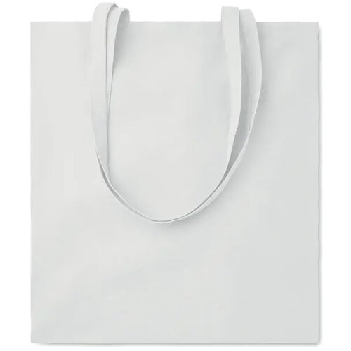 Katoenen boodschappentas Cottonel colour + Wit