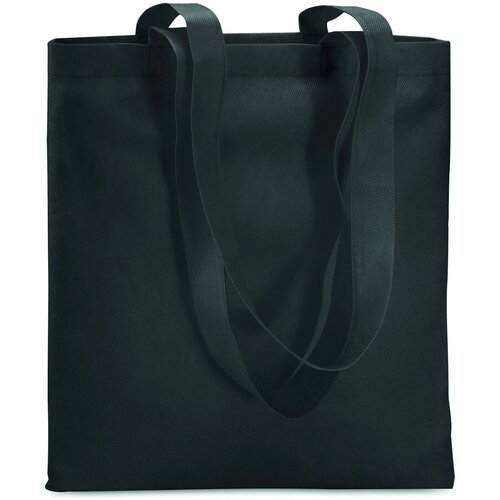 Non-woven boodschappentas Totecolor zwart