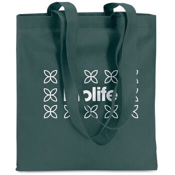 Non-woven boodschappentas Totecolor donker marinegroen