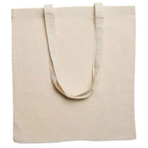 Katoenen boodschappentas Cottonel + beige