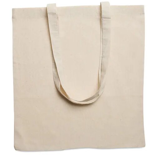 Katoenen boodschappentas Cottonel + beige