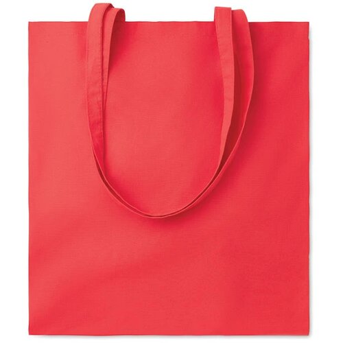 Boodschappentas 180 g/m² Cottonel colour ++ rood