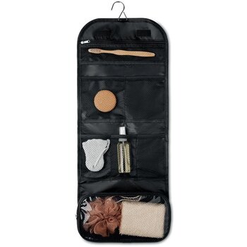 Reis toilettas Cote bag zwart