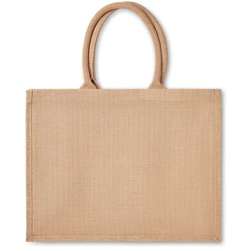 Jute boodschappentas Brick lane beige