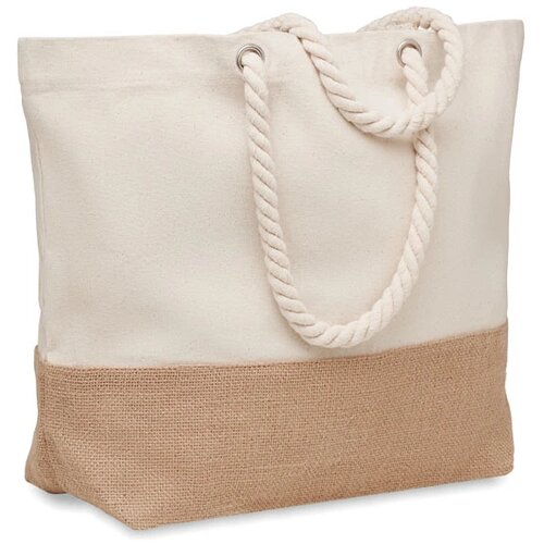 Canvas strandtas Pantai Beige