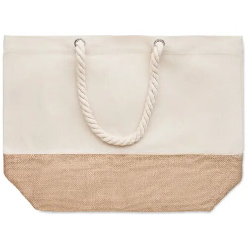 Canvas strandtas Pantai Beige