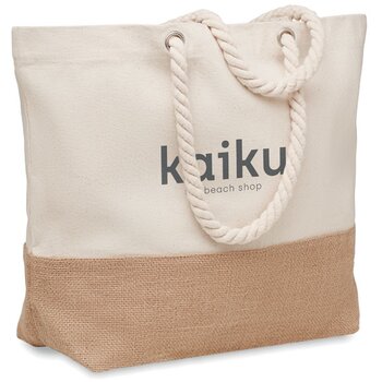 Canvas strandtas 280 gr/m² Pantai beige
