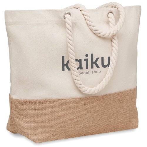 Canvas strandtas 280 gr/m² Pantai beige