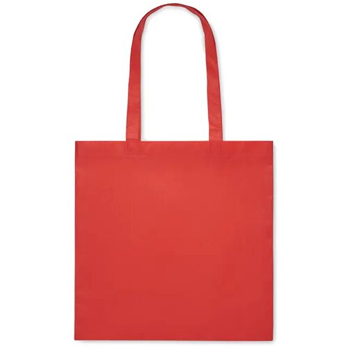 Rpet non-woven boodschappentas Rood
