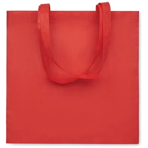 Rpet non-woven boodschappentas Kaimani rood