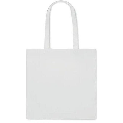 Rpet non-woven boodschappentas Wit
