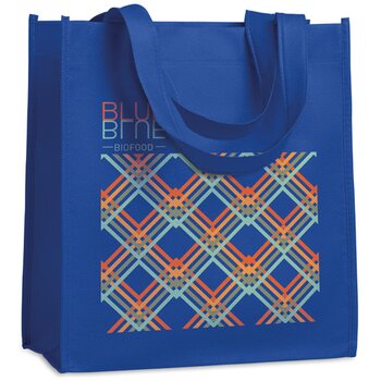 Non-woven boodschappentas Apo bag royal blauw