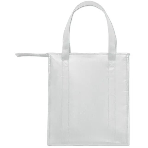 Non-woven rpet koeltas Wooler Wit