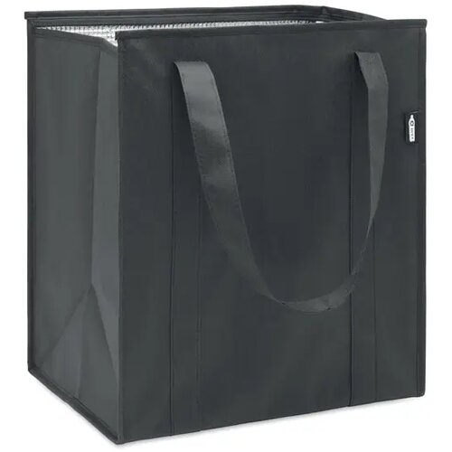 Non-woven rpet koeltas Wooler Zwart