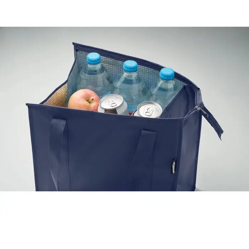 Non-woven rpet koeltas Wooler Blauw