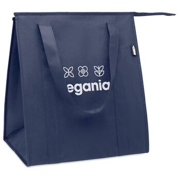 Non-woven rpet koeltas Wooler blauw