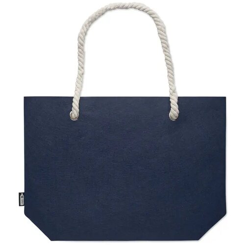 Strandtas van rpet-vilt Feltsea Blauw