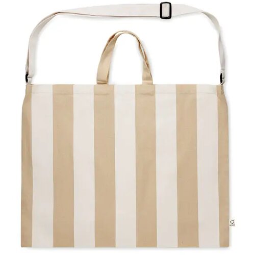 Extra grote strandtas Laguna Wit