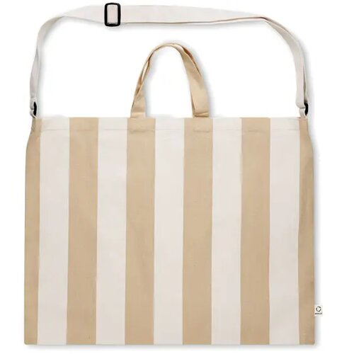 Extra grote strandtas Laguna Wit