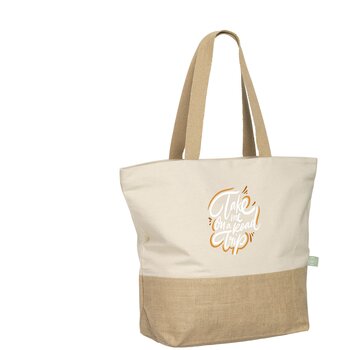 Cancun Beachbag Organic Cotton (320 G/M²) Naturel