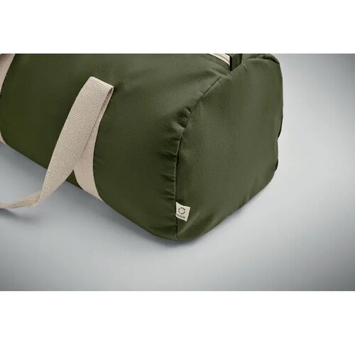 Gerecycled katoenen sporttas Legergroen