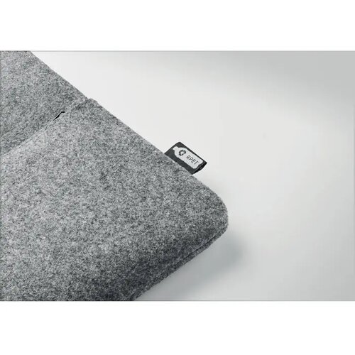 RPET vilten laptophoes Grijs