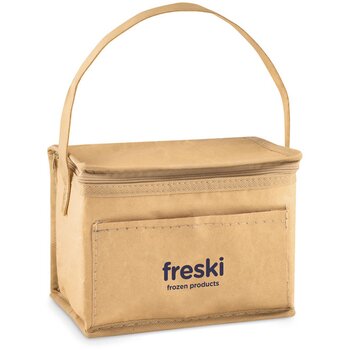 Koeltas papier voor 6 blikjes Papercool beige