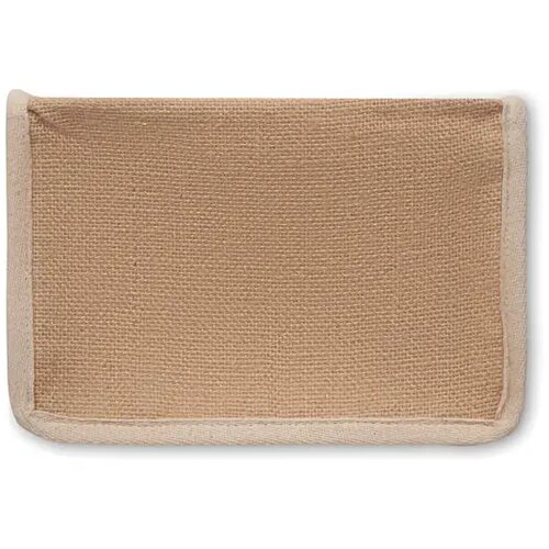 Jute en canvas koeltas Lona Beige