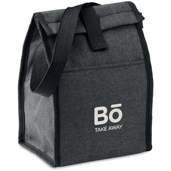 600d rpet koel lunchtas Bobe zwart