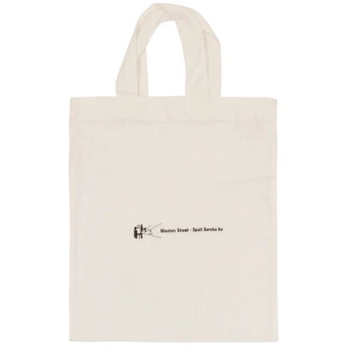 Kleine katoenen draagtas Wit