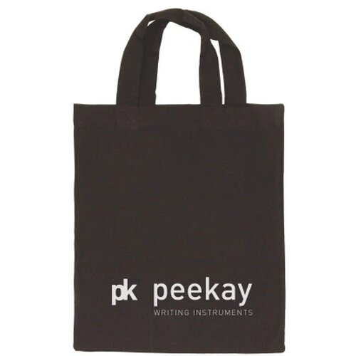 Kleine katoenen draagtas Zwart