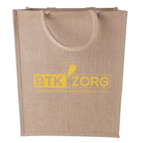 Jute shopper staand model 240 gr/m2