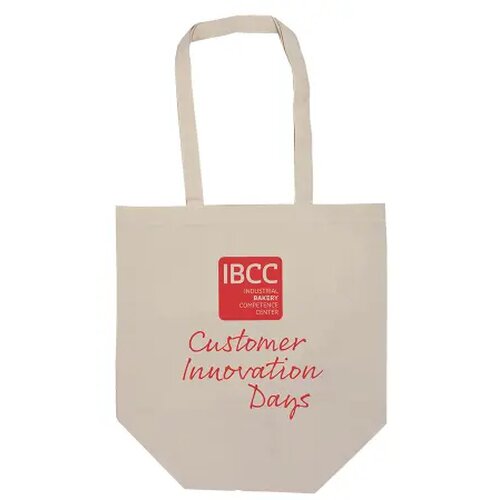 Canvas beach shopper ecru 220 gr/m2